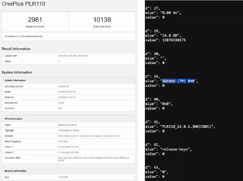 Obraz OnePlus Ace 6T