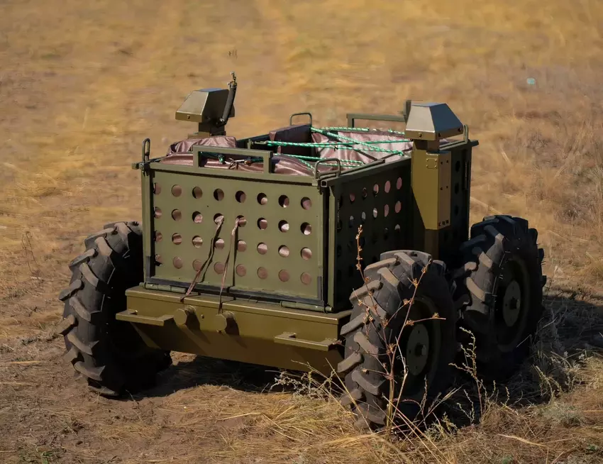 Ministerstwo Obrony Ukrainy przyjęło drona naziemnego Gulliver