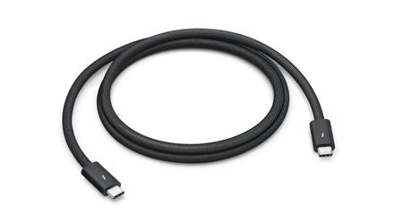 Apple prezentuje kabel Thunderbolt 5 USB-C za 69 USD: prędkość do 120 Gb/s dla nowych komputerów Mac mini