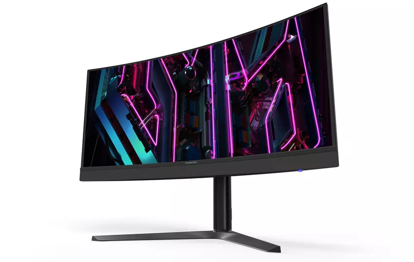 Przedstawiono Acer Predator X34 V, zakrzywiony monitor do gier o rozdzielczości 3,5K, z częstotliwością odświeżania 175 Hz i ceną 1299 euro