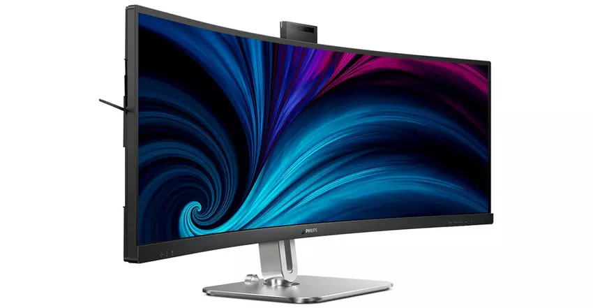Philips 49B2U5900CH - zakrzywiony monitor biurowy z częstotliwością odświeżania 75 Hz i głośnikami stereo w cenie od 1199 euro