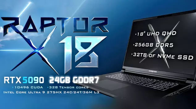 256 GB DDR5, 32 TB SSD ...