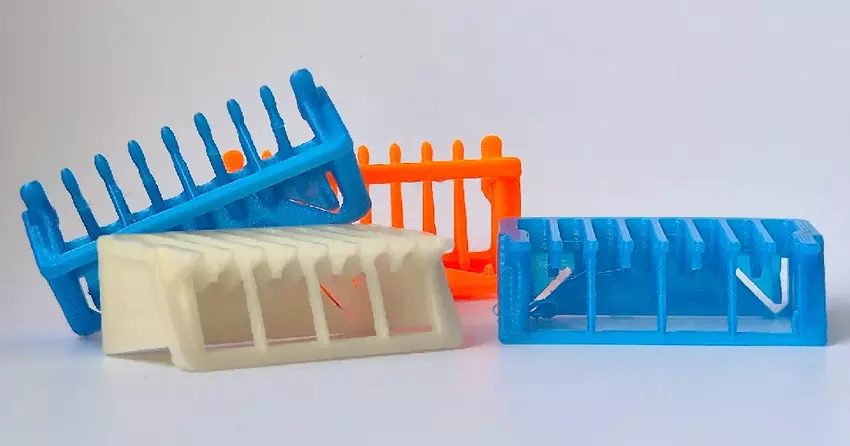 Nasadki do golarki, wydrukowane na drukarce 3D