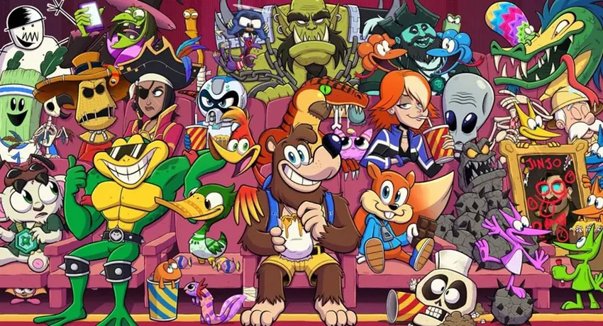 Dynamiczny motyw dla Xbox, poświęcony grom Rare