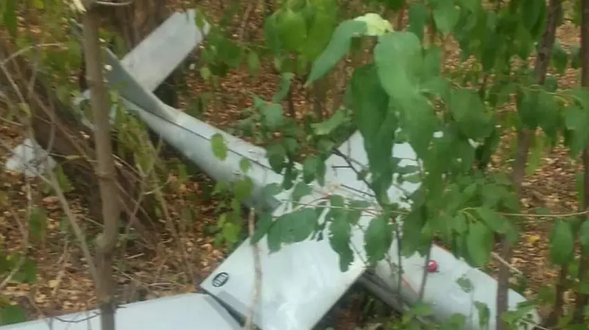 Nieprzyjacielski bezzałogowy statek powietrzny „Orlan-10” został „wylądował” w obwodzie dniepropietrowskim – został już przekazany Siłom Zbrojnym Ukrainy (zdjęcie)