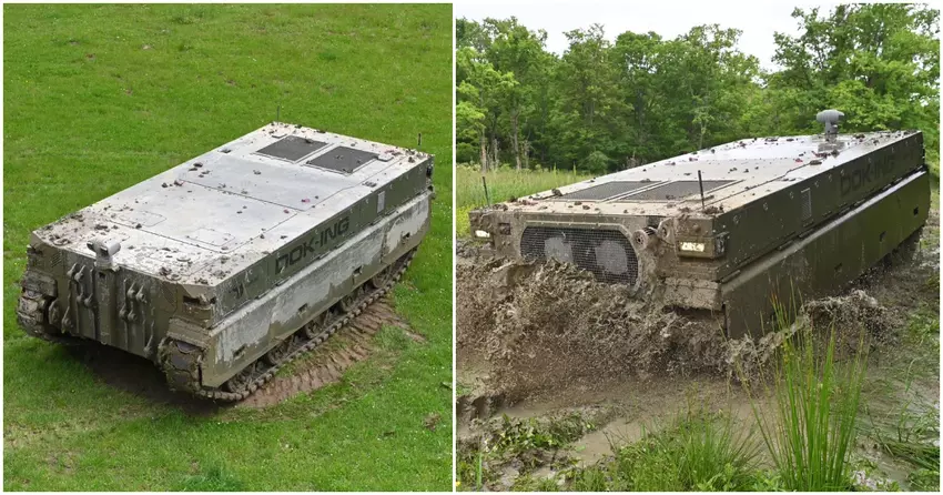 Chorwaci razem z Rheinmetall opracowali gąsienicowego drona-monstra Komodo