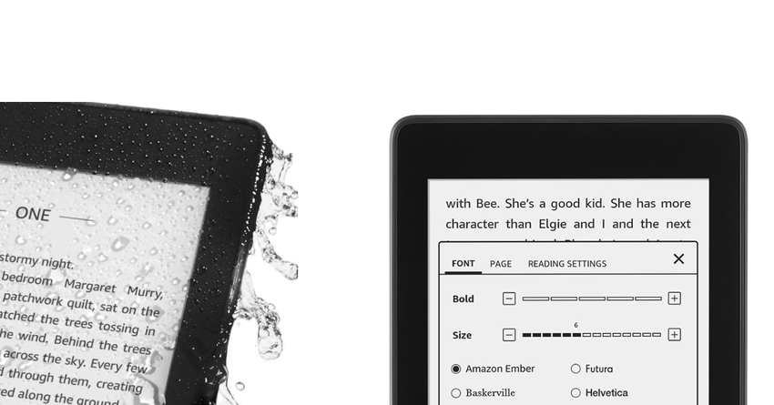 Urządzenie AMAZON KINDLE PAPERWHITE do słuchania audiobooków