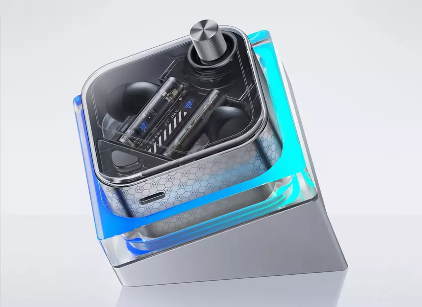 Red Magic Cyberbuds Dao TWS zadebiutowały na całym świecie: słuchawki gamingowe z chipem Qualcomm, ANC i designem jak Nothing Ear (2)