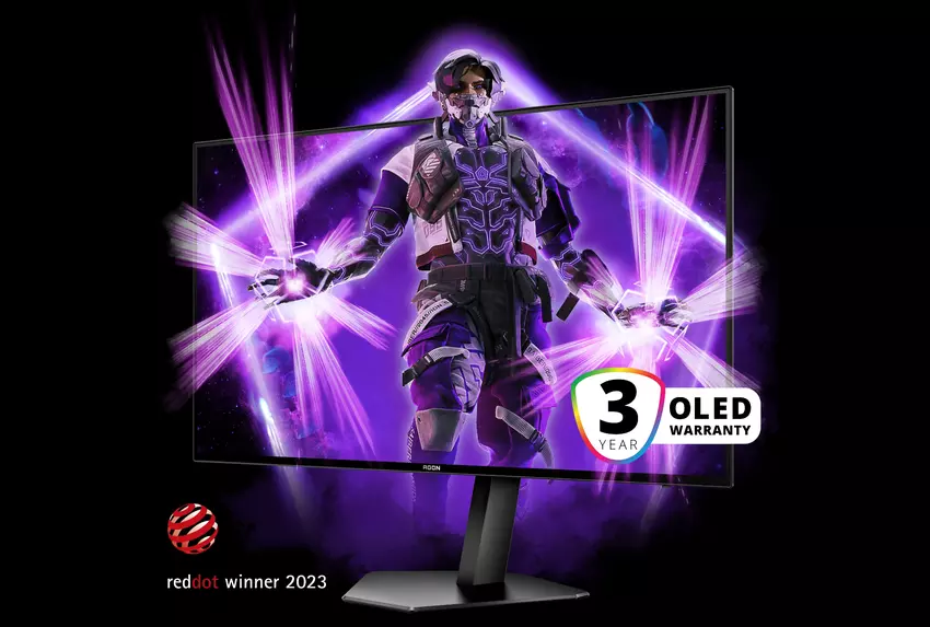 AOC AGON PRO AG276QZD2: 27-calowy monitor z obsługą częstotliwości odświeżania 240 Hz i jasnością do 1000 nitów