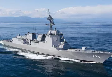 Japońskie niszczyciele JS Haguro i JS ...