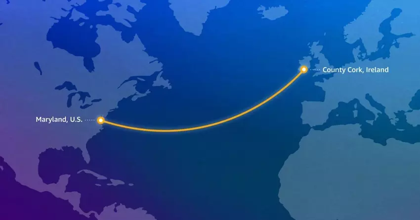 Amazon przeciąga pod Atlantykiem „cyfrową tętnicę”: nowy kabel połączy USA i Europę
