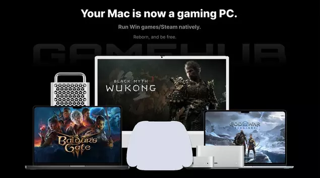 GameSir uruchamia gry Windows na Mac ...