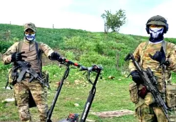 Rosyjskie wojska ponownie używają skuterów elektrycznych ...