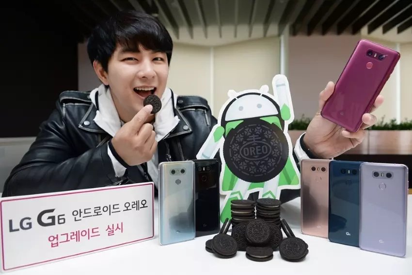 LG ogłasza aktualizację Oreo Androida 8.0 dla LG G6