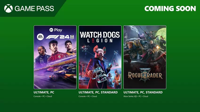 Subskrybenci Xbox Game Pass otrzymają EA Sports F1 24 i Watch Dogs: Legion pod koniec lutego.