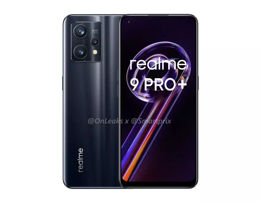 Ekran AMOLED, układ Dimensity 920 i aparat 50 MP: OnLeaks pokazał rendery i ujawnił specyfikacje realme 9 Pro +