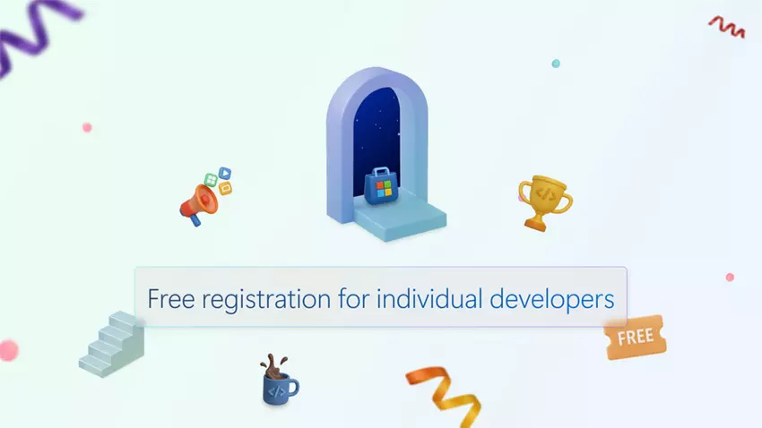 Microsoft zlikwidował opłatę za rejestrację dla autorów