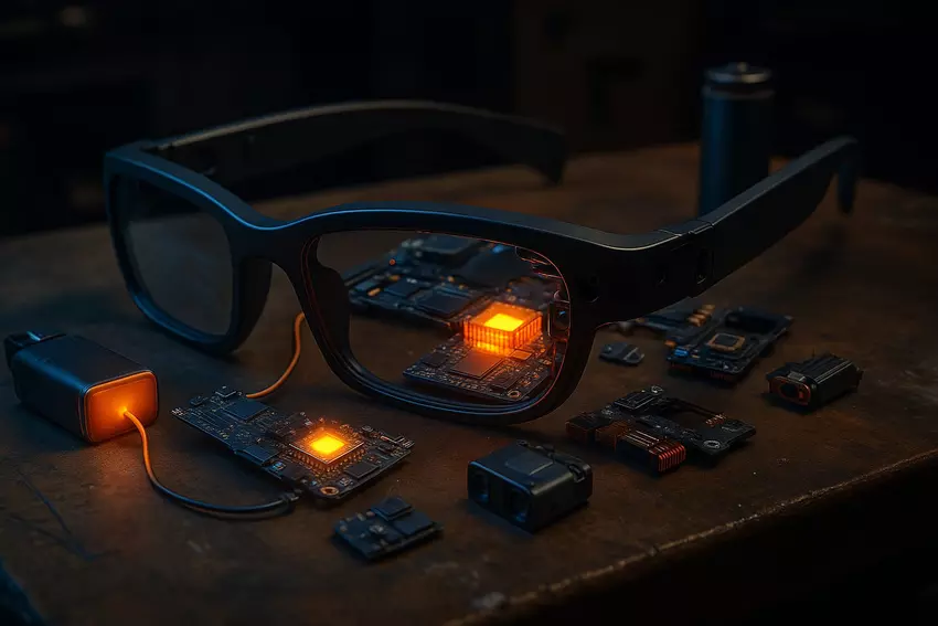 Ilustracyjny obraz inteligentnych okularów