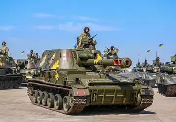 Artylerzyści Sił Zbrojnych Ukrainy pokazali, jak ...