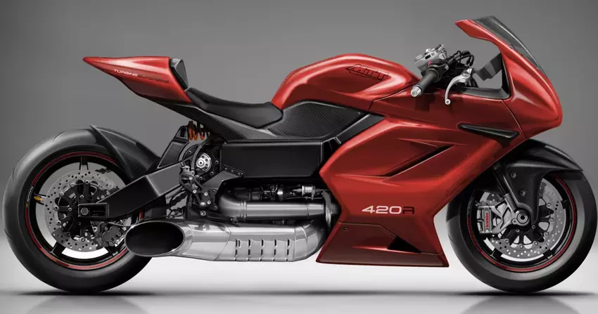 420 KM, prędkość maksymalna 439 km/h: zaprezentowano nowy motocykl z turbiną śmigłową
