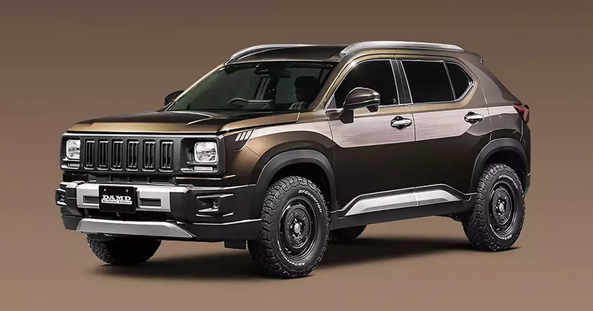 Japońskie studio tuningowe DAMD stworzyło samochód w stylu Jeepa z lat 90. z crossovera Hondy