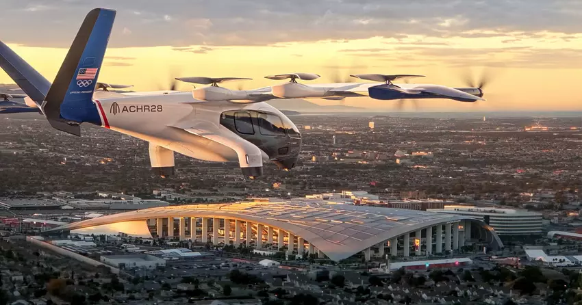 Na Igrzyskach Olimpijskich 2028 w Los Angeles pojawią się aerotaksówki