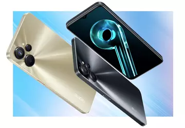 Smartfon realme 9i 5G z ekranem ...