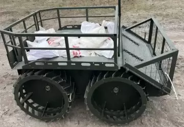 Ukraińska armia przyjmuje cichego robota logistycznego