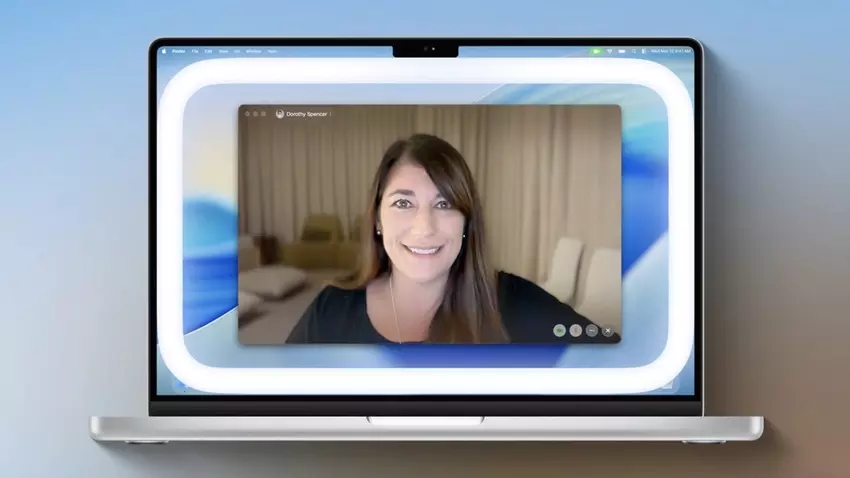 Mac zastąpi lampę pierścieniową: na komputerach Apple pojawiła się funkcja Edge Light poprawiająca jakość wideo podczas konferencji