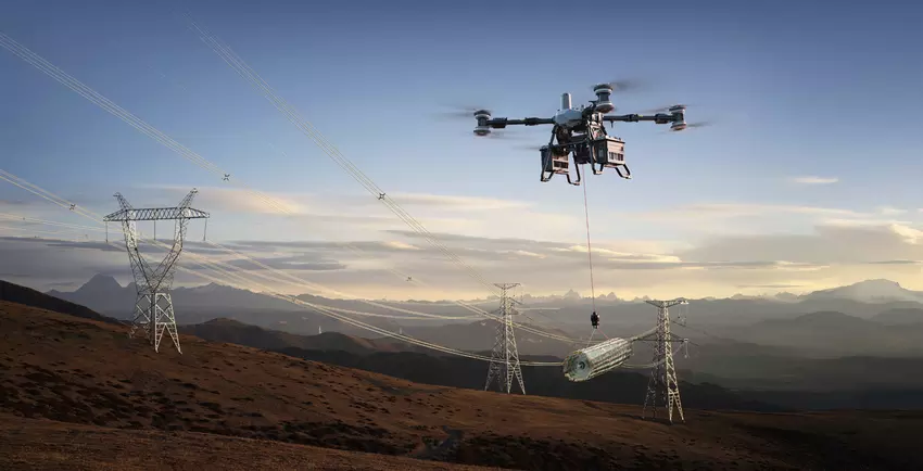 DJI FlyCart 100 na dostawie powietrznej