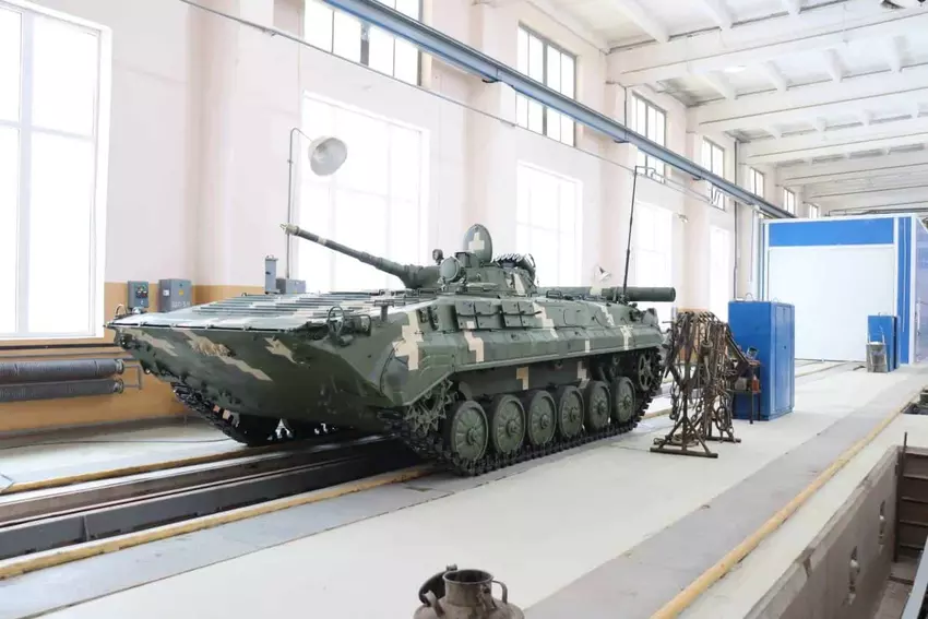 Naprawiony i zmodernizowany BMP-1