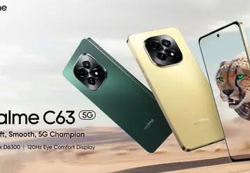 realme C63 5G: wyświetlacz 120 Hz, ...