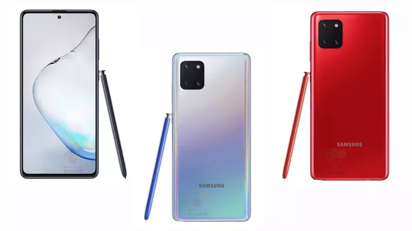 W sieci „wyciekły” specyfikacje Samsung Galaxy Note 10 Lite: Exynos 9810, kamera potrójna, rysik i tag cena od 609 euro