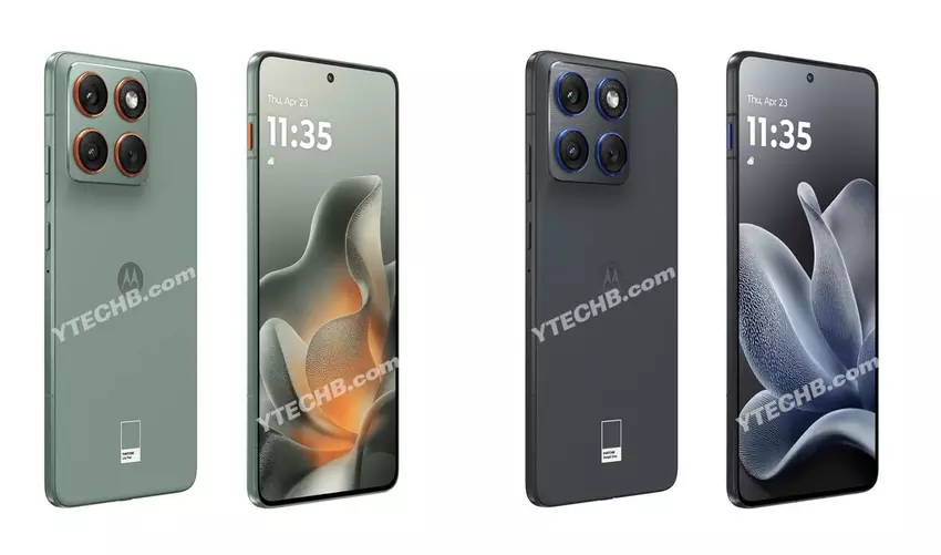 Renderingi Motorola Edge 70 — i rzeczywiście jest płaski!