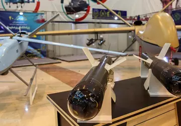 AFU zestrzeliwuje irańskiego drona kamikadze Shahed-136, ...