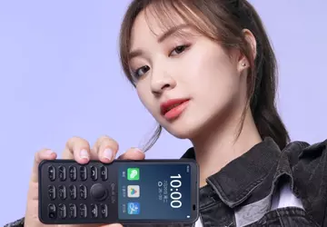 Qin F21 Pro: Telefon przycisk z ...