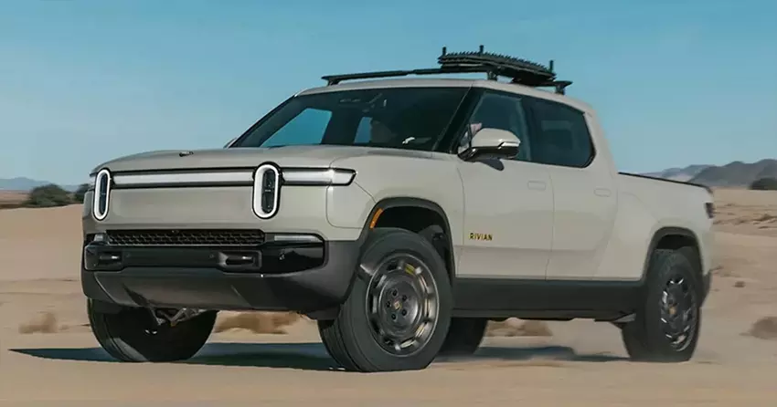 Rivian R1T i R1S otrzymały specjalną wersję California Dune Edition o mocy 850 KM.