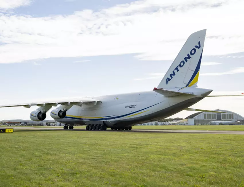 Ukraiński samolot transportowy An-124. Ilustracja: Ministerstwo Obrony Nowej Zelandii