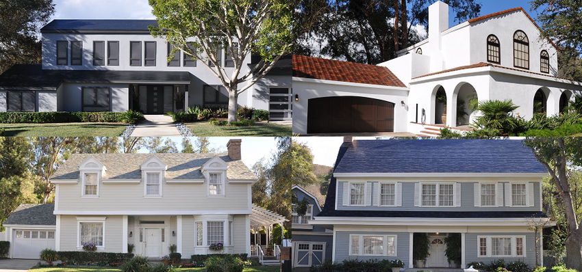 Elon Musk prezentuje panele słoneczne dla dachów pokrytych gontem