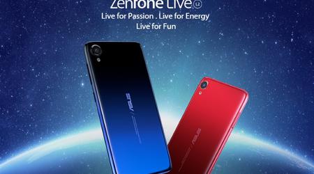 Asus ZenFone Live (L2): budżetowiec z układem Snapdragon 425/430, kolorami gradientu i funkcją Face Unlock