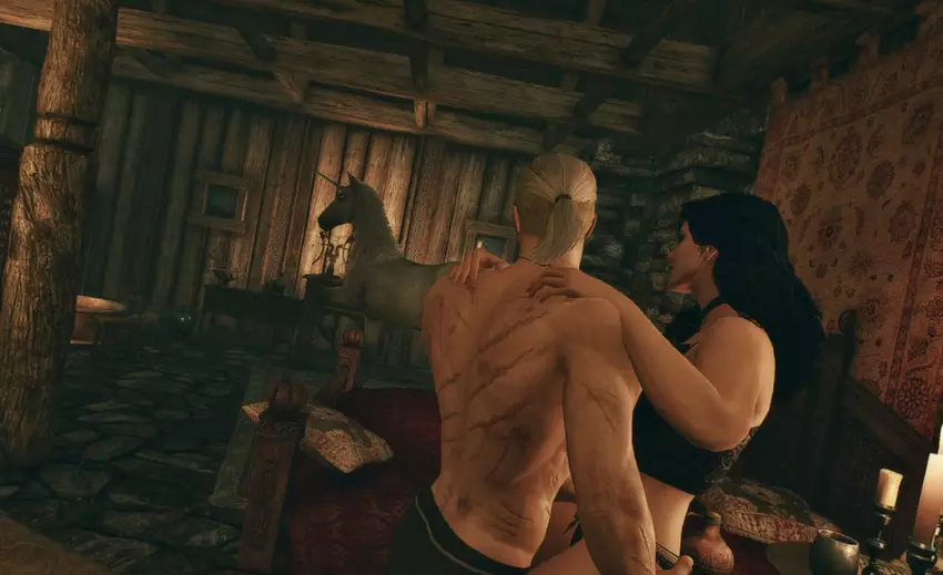 Seks jest najdziwniejszą częścią Wiedźmina 3, której nikt z CD Project nie chciał robić