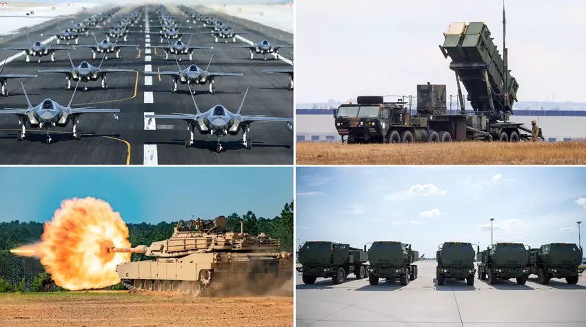 32 myśliwce F-35, 266 czołgów M1 Abrams, MIM-104 Patriot i HIMARS o wartości 28,5 mld dolarów - Polska buduje najpotężniejszą armię Europy