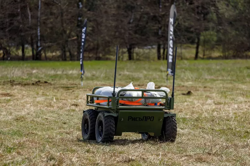 W Ukrainie przeprowadzono największe testy lądowych robotów bojowych — ponad 70 maszyn