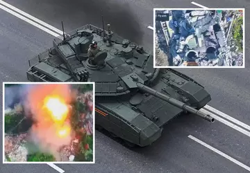 Ukraiński dron celnie trafił granatem w ...