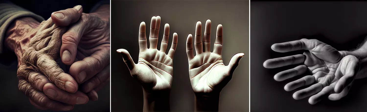 Nieosiągalny szczyt sztuki: dlaczego sztuczna inteligencja Midjourney rysuje 6 palców u rąk i jak można to naprawić? 