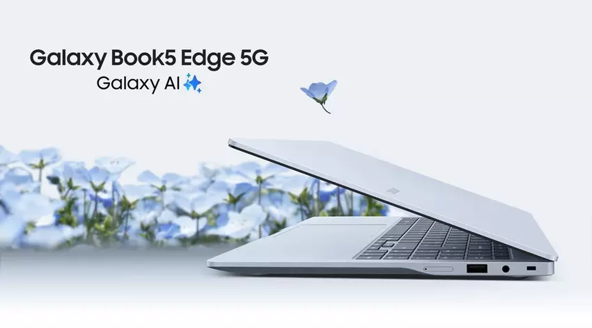 Samsung zaprezentował Galaxy Book5 Edge — kompaktowy laptop ARM z 5G i dużą autonomią