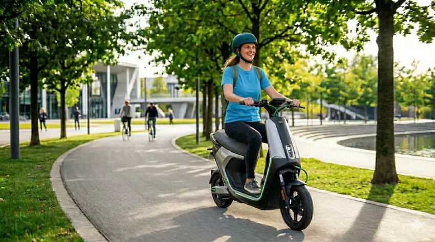 Elektryczny skuter - ekologiczny transport miejski