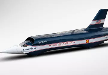 Samochód odrzutowy Spirit of America Sonic ...