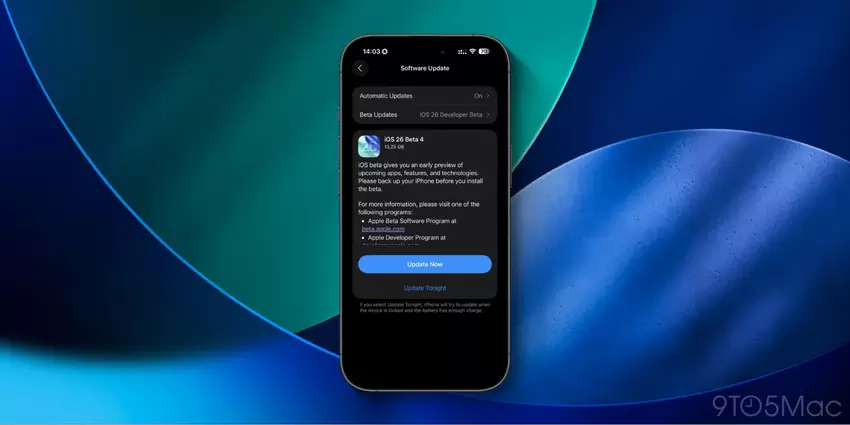Co nowego w iOS 26 Beta 4