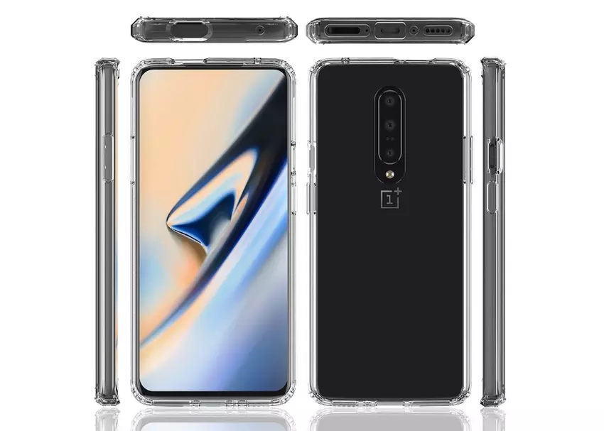 OnePlus 7 pojawił się na  jakościowych renderach z wyświetlaczem bez otworów i wycięć